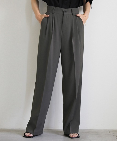 select MOCA（セレクトモカ） スラックス パンツ 「4サイズ展開」丈