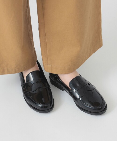B:MING by BEAMS フェイクファー プラットフォーム ブーツ23.5