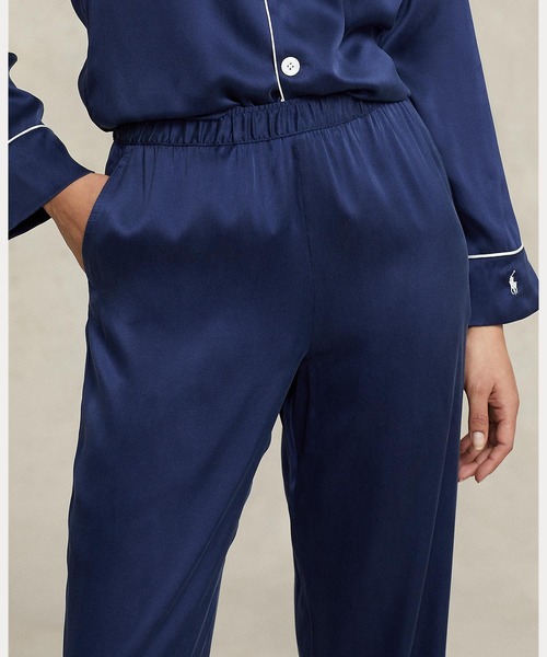【新品未使用】Ralph Lauren ネイビー パジャマセット M POLO RALPH LAUREN（ポロ・ラルフローレン） ラルフローレン パジャマ