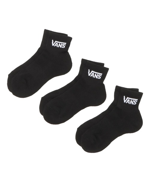 VANS（ヴァンズ） 靴下 ANKLE 3PACK SOCKS ソックス 123R1210601 ABC