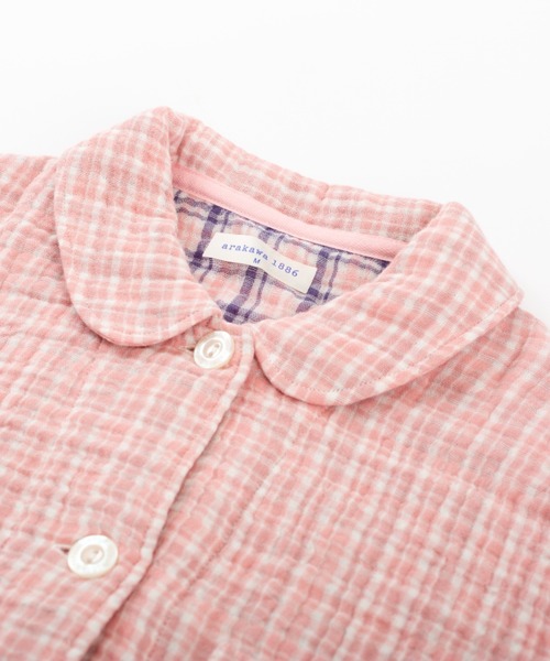arakawa1886 パジャマ ルームウェア 「arakawa1886」5重ガーゼチェック
