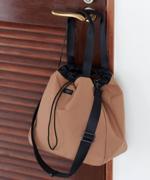 STANDARD SUPPLY スタンダードサプライ SIMPLICITY 2WAY DRAW STRING TOTE STANDARD SUPPLY（スタンダードサプライ） トートバッグ スタンダード