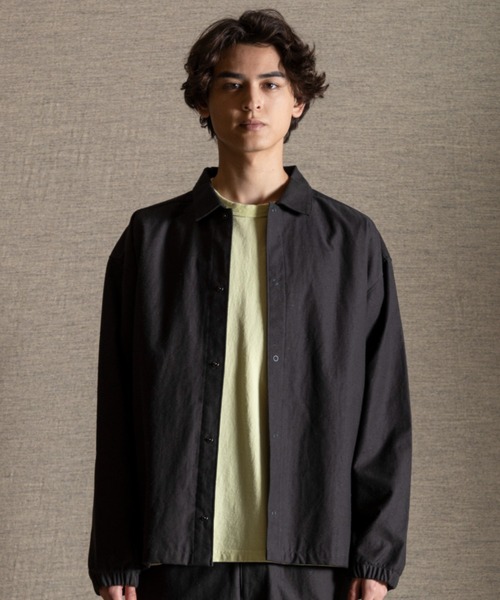 Jackman（ジャックマン） シャツ Back Nep Coach Shirt メンズ