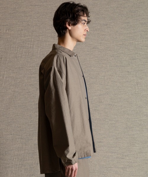 Jackman（ジャックマン） シャツ Back Nep Coach Shirt メンズ