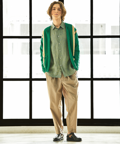 ABAHOUSE（アバハウス） パンツ 「セットアップ対応」シャンブレー