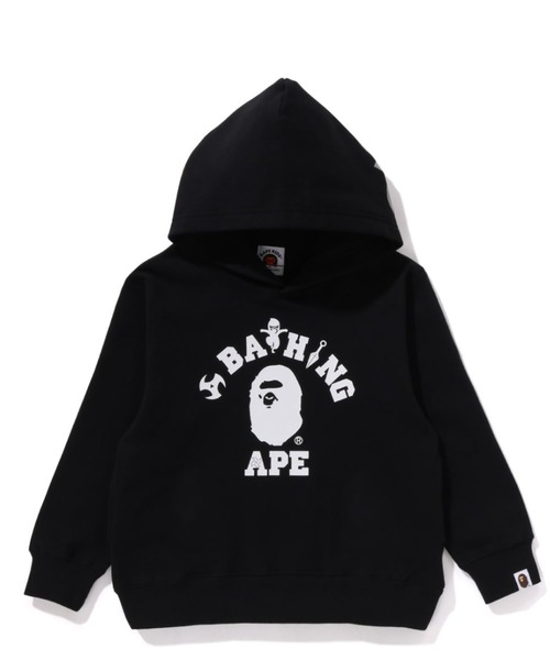A BATHING APE（アベイシングエイプ） パーカー NINJA COLLEGE