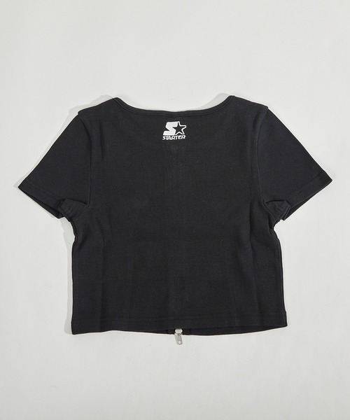 STARTER tシャツ リブテレコ ダブルスライダーTシャツ