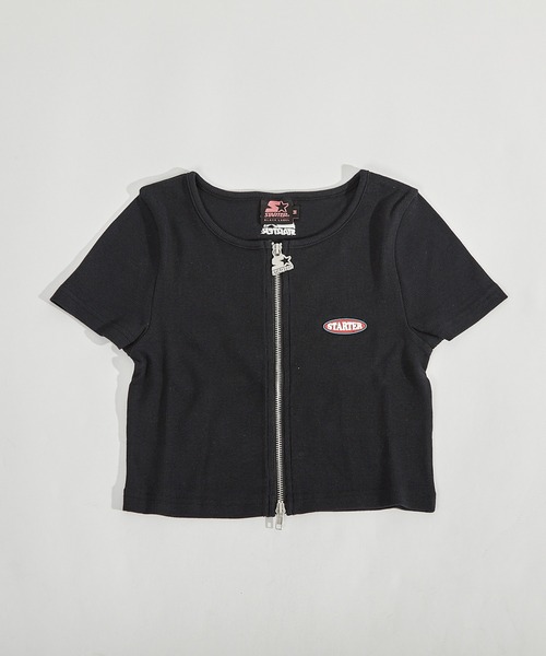 RELISH 売れ筋商品|||レリッシュ Tシャツ トップス レディース T-shirts Black tシャツ クロップド丈ドロストTシャツ レディース : ZOZOTOWN