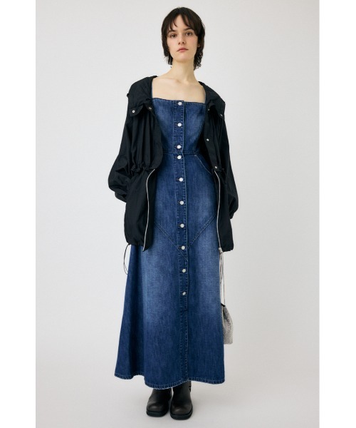 MOUSSY ジャケットコート MOUSSY コート アウター 2WAY SEMI SHEER ジャケット レディース