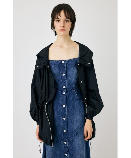 MOUSSY ジャケットコート MOUSSY コート アウター 2WAY SEMI SHEER ジャケット レディース