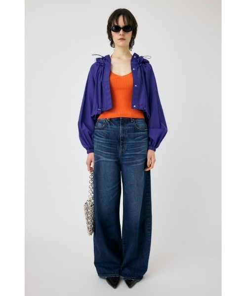 MOUSSY（マウジー） ブルゾン ジャンバー 2WAY SEMI SHEER ジャケット