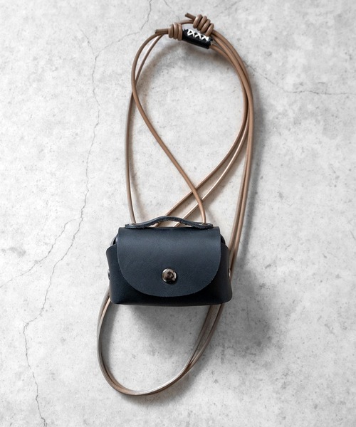 SENTI ネックレス センティ / MINI LEATHER CASE NECKSTRAP ミニ