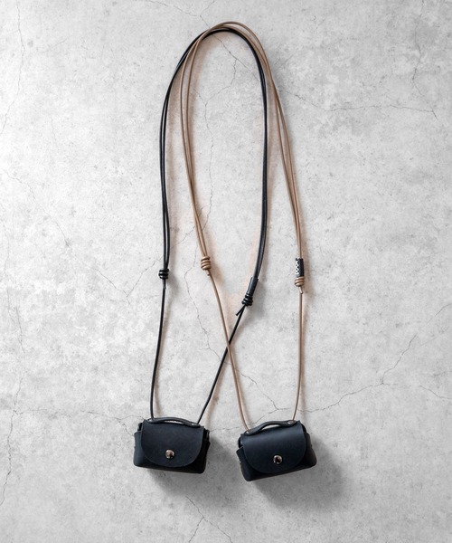 SENTI ネックレス センティ / MINI LEATHER CASE NECKSTRAP ミニ
