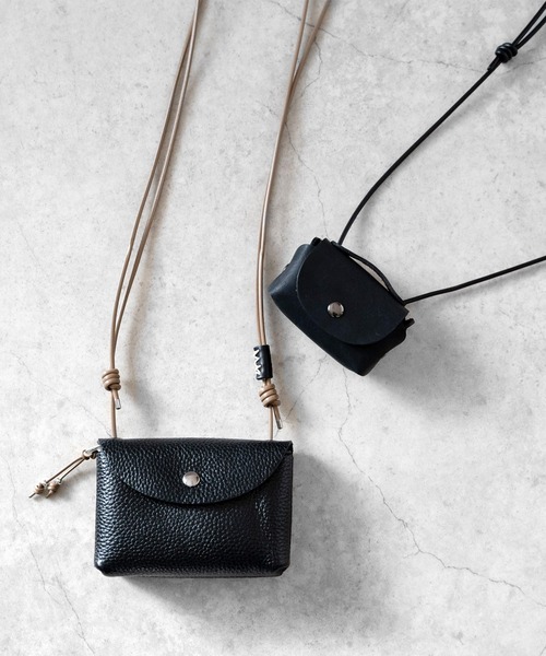 SENTI ネックレス センティ / MINI LEATHER CASE NECKSTRAP ミニ