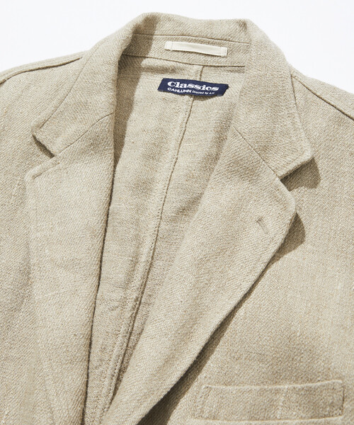 ジャケット テーラードジャケット CAHLUMN/カウラム Linen Tailored  