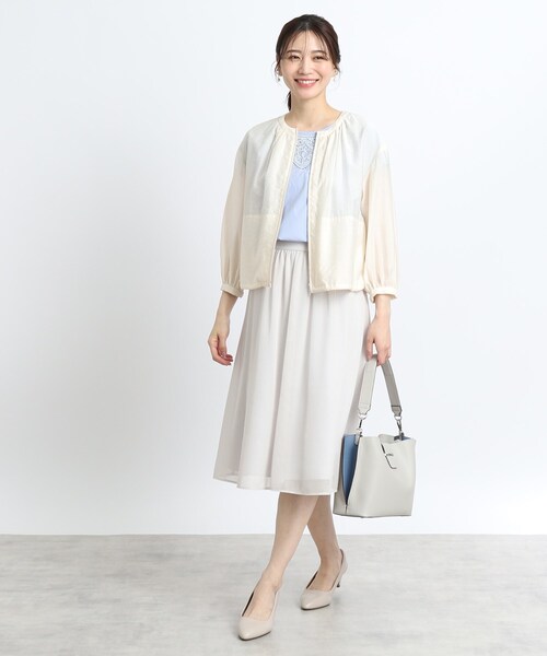 Reflect ブルゾン アウター 「SALE／接触冷感／洗える」エアリー