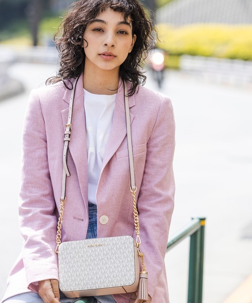 Michael Kors ピンク ショルダーバック