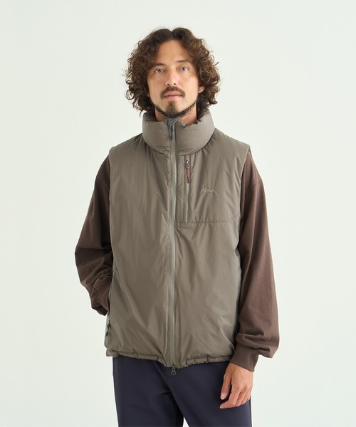 NANGA（ナンガ） ダウンベスト ベスト AURORA TEX STAND COLLAR DOWN
