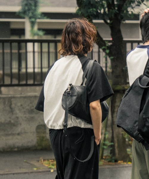 Nanmo. ボストンバッグ 2WAY SYNTHETIC LATHER BOSTON BAG / 2WAY