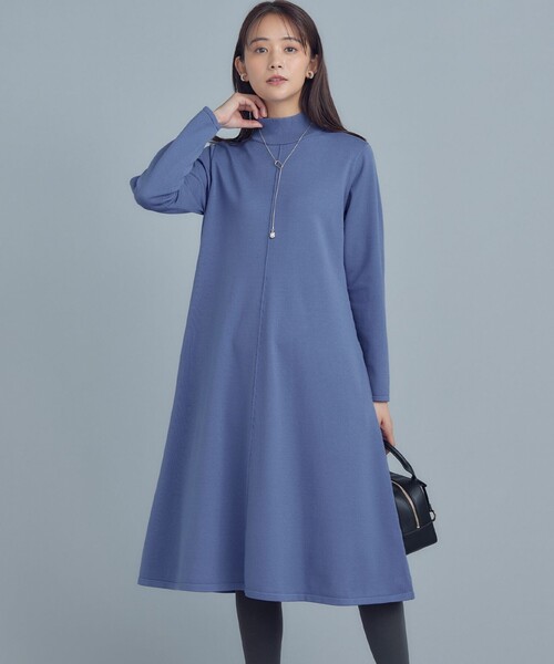 組曲（KUMIKYOKU） ワンピース ELENAリラクシー ニットワンピース