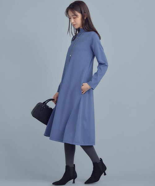 組曲（KUMIKYOKU） ワンピース ELENAリラクシー ニットワンピース