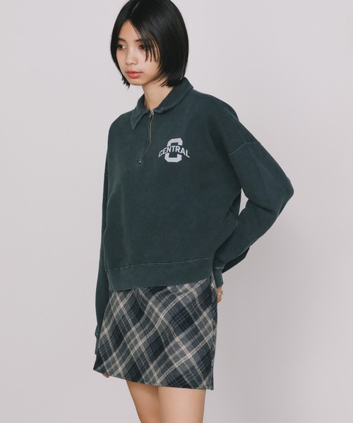 R JUBILEE トレーナー スウェット JUBILEE/アール ジュビリー Half Zip