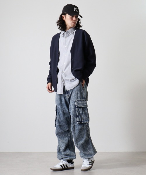Jungle Storm ジーンズ Denim patchwork cargo pants / デニム