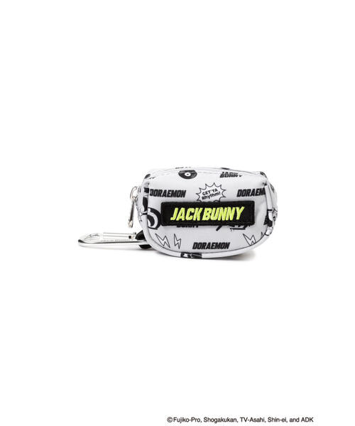 JACK BUNNY!! - ポーチ　ドラえもん　ジャックバニー Jack Bunny!!】【ドラえもん】総柄プリントボールポーチ (UNISEX