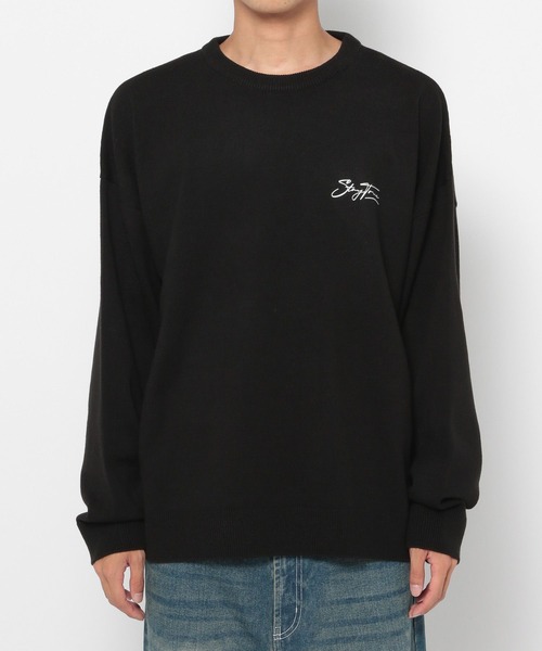 LAKOLE（ラコレ） セーター ニット プリントニットプルオーバー