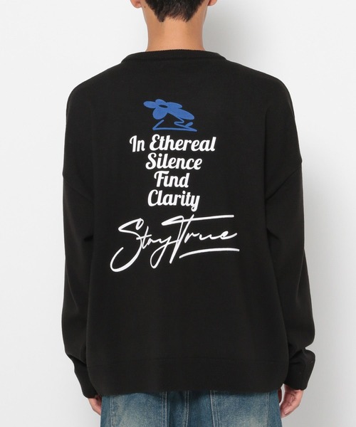 LAKOLE（ラコレ） セーター ニット プリントニットプルオーバー