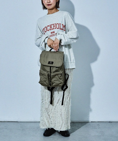 HUNDRED デイバック リュック ナップサックデザインリュック 大容量 A4