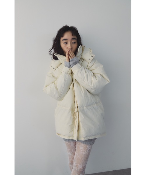 DRWCYS（ドロシーズ） ダウンコート ダウンジャケット フロントリボン