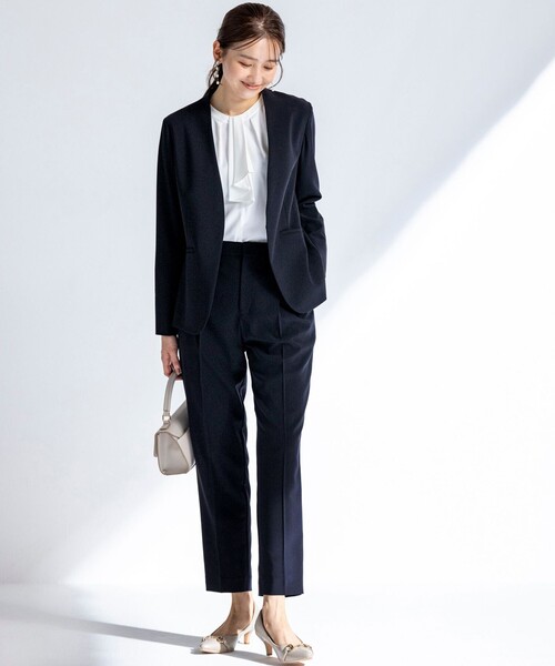 ANY SIS（エニィスィス） ブラウス シャツ 「洗える」ボウタイ