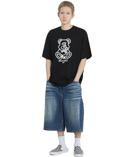 OY ハグドーリーオードリー半袖Tシャツ くま OY tシャツ 「OY/オーワイ」 HUG DOLLY ODOLLY TEE/ハグドーリー