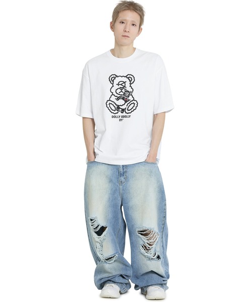 OY/オーワイ』ODOLLY T/オードリープリント半袖Tシャツ OY│A