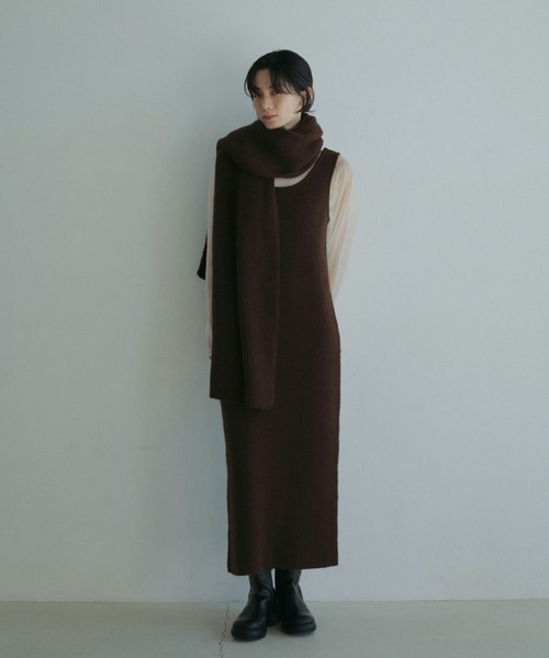 anuke ワンピース anuke ワンピース Soft Uneck Onepiece : ZOZOTOWN Yahoo!店
