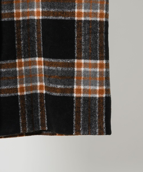 「FEKETE」 ステンカラーコート LARGE ブラック レディース_画像2