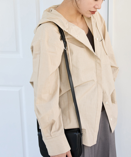 JOURNAL STANDARD ブラウス シャツ フーディーブロードシャツ