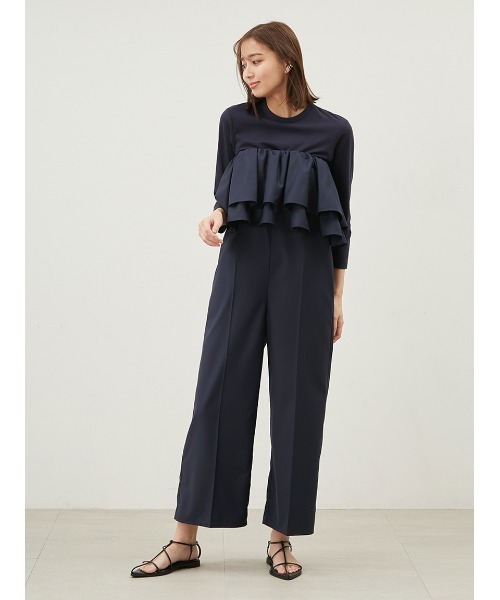 Mila Owen オールインワン ラッフルベアオールインワンTシャツ