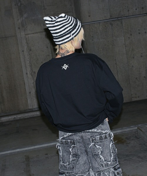 REFLEM tシャツ 「REFLEM/レフレム」ラバープリントL/S Tee