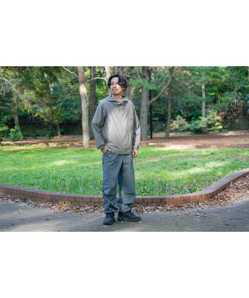 snow peak ノーカラージャケット オリーブ セール】Light Mountain Cloth Jacket（ノーカラージャケット