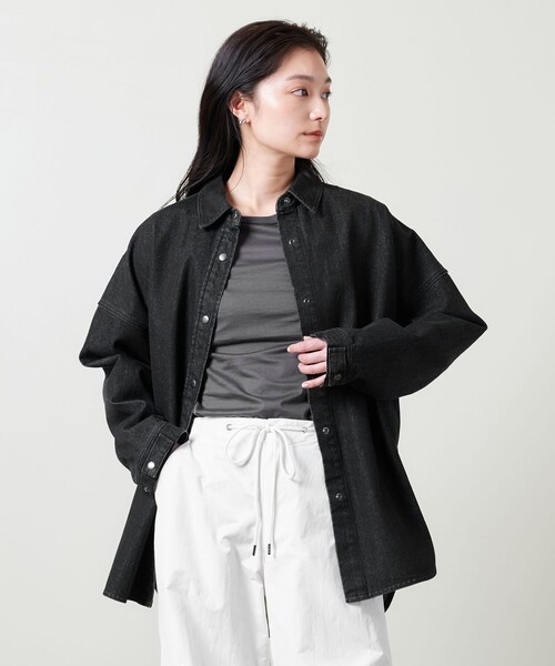 お手軽価格で贈りやすい ARROWS UNITED MARW ブラウス ARROWS」デニム 「MARW シャツ トップス