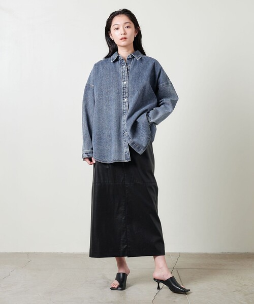 MARW UNITED ARROWS ブラウス シャツ 「MARW ARROWS」デニム