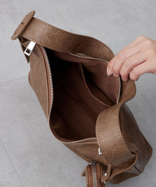mystic トートバッグ loti ハートポーチ付きホーボーBAG