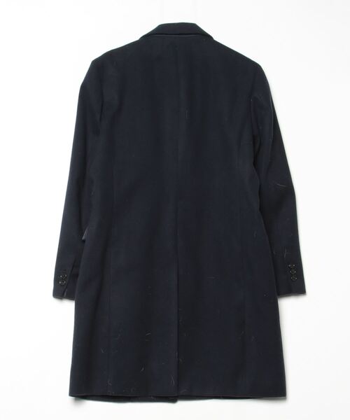 NANO universe（ナノ・ユニバース） チェスターコート S ネイビー