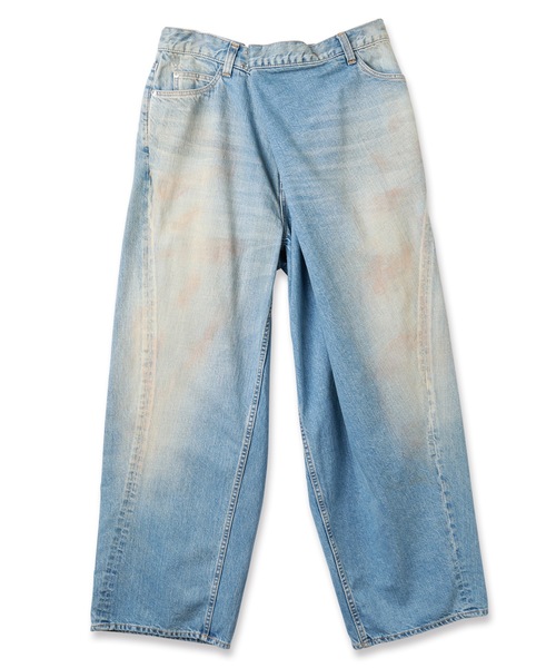 JIEDA（ジエダ） ワイドパンツ ジーンズ OVER RAP DENIM PANTS メンズ