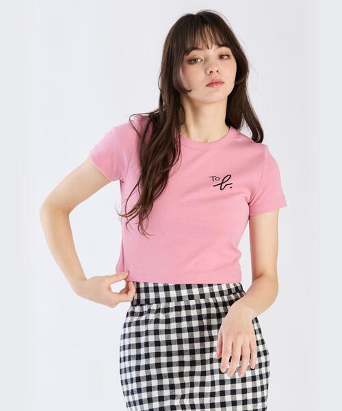 tシャツ ニュークロップドコンパクトTシャツ レディース
