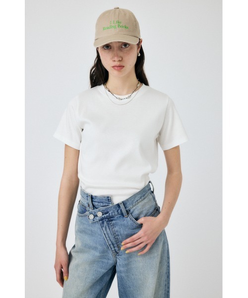MOUSSY tシャツ 「2サイズ展開」SUVIN GIZA CN Tシャツ