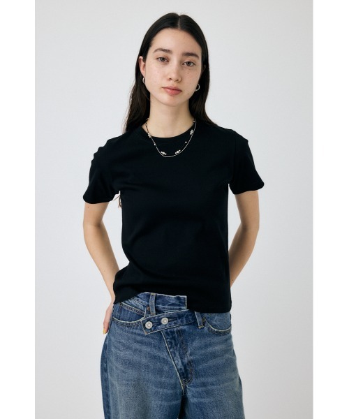 MOUSSY tシャツ 「2サイズ展開」SUVIN GIZA CN Tシャツ