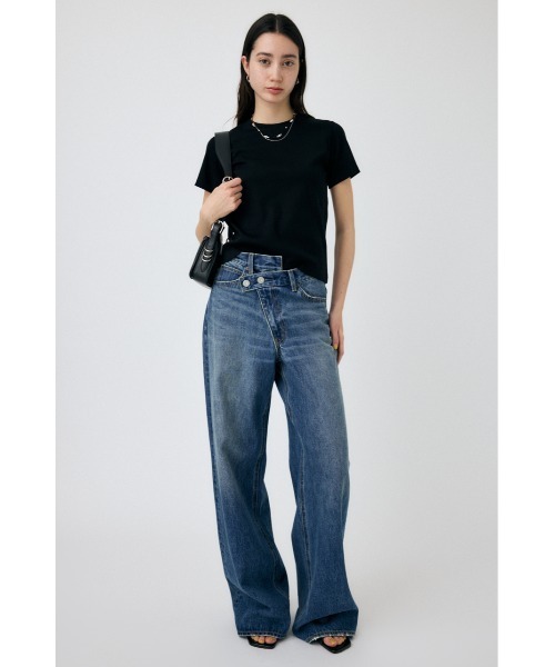 MOUSSY tシャツ 「2サイズ展開」SUVIN GIZA CN Tシャツ